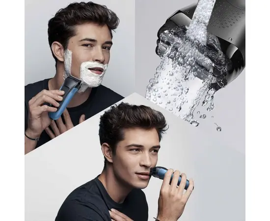 Electric shaver Braun 310BT BLK/BLU