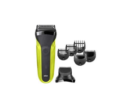 Electric shaver Braun 300 BLK/VTGRN