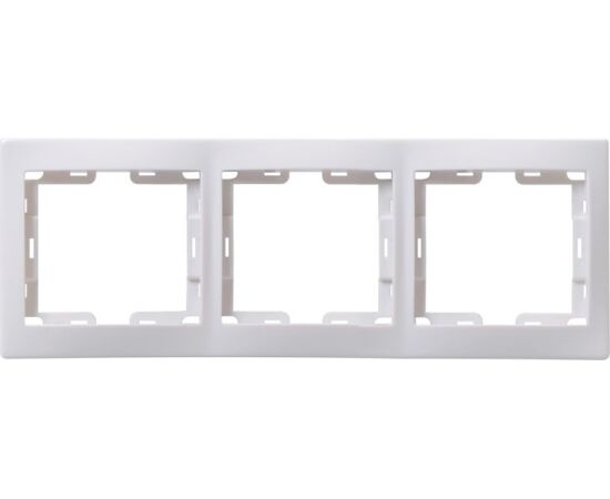 Frame IEK EMK30-K01-DM 3 horizontal white