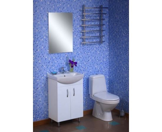 Panel with a mirror Sanservice Eco 45 cm white