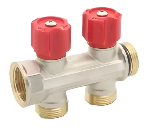 კოლექტორი IVAR 1"X16X2 ways წითელი (507320NR)