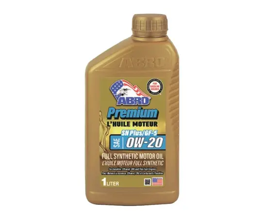 Motor oil Abro Premium Full Synthetic Sae 0W-20 1 l (MO-FS-0-20-SNP-1L-F)