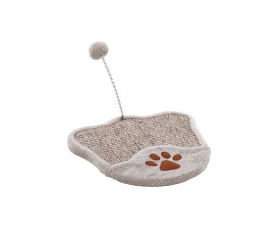 Cat scratching board Flamingo GRETA GRAY PAW 34,5x34,5x23 cm