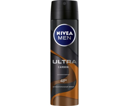 სპრეი დეოდორანტი Nivea Men Ultra Carbon 150 მლ