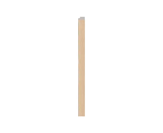 Right end trim VOX Profile Linerio M-Line Natural 2650x26x12 mm