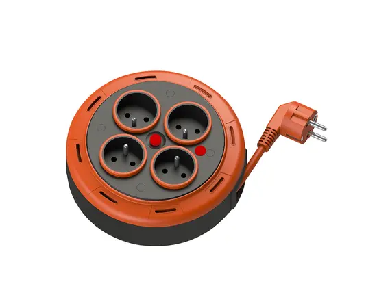 Удлиннитель рулетка Bylion CR-CE-0515-VVF IP20 5 м