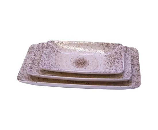 Salad bowl boat-shaped 3 pcs ELA 3LU KAYIK1986