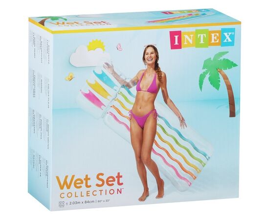 ლეიბი გასაბერი Intex Rainbow 58724EU 203x84 სმ