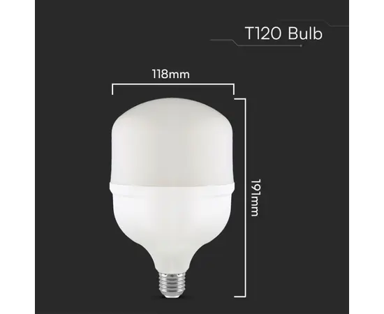 Лампа LED V-TAC 23573 T120 E27 40W 6500K