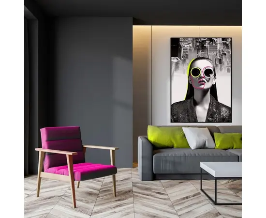 Картина на рамке Styler AB134 SEQUIN70X100