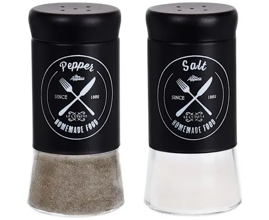 Salt and pepper shaker Koopman 140ml