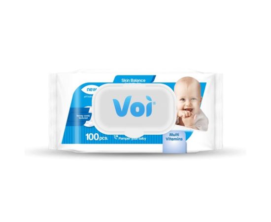 ხელსახოცი სველი Voi Multi Vitamine 100 ც