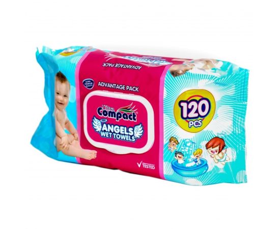 Baby wipes Compact 120 pcs
