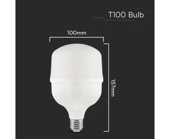 Лампа LED V-TAC 23570 T100 E27 30W 4000K