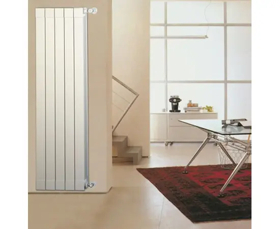 Aluminum radiator Global Oskar 1800 white