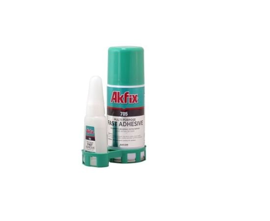 Glue with an activator Akfix 705 GA060 200 ml + 65 g transparent
