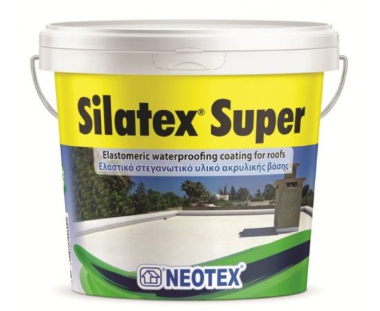 Roof waterproofing Neotex Silatex Super 12 kg white