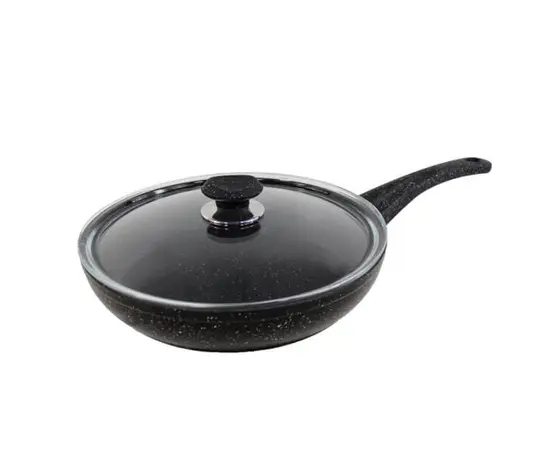 Frying pan black OMS GRANIT 30X6 3210 00 07 25090