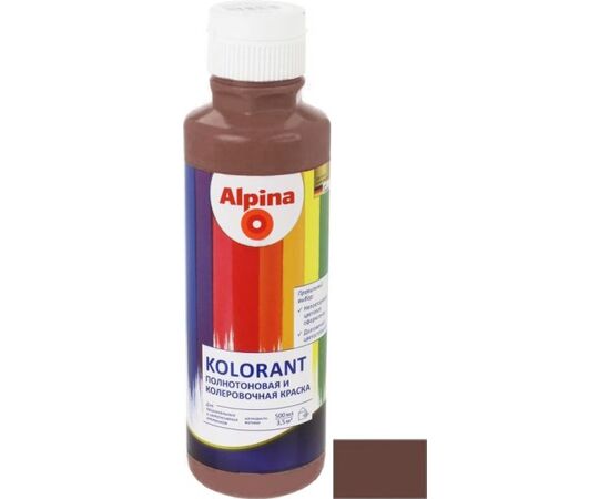 Краситель Alpina Kolorant 500 мл темно коричневый 651918