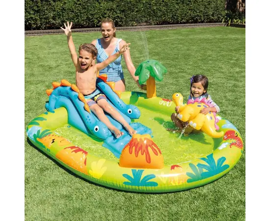 Надувной игровой центр Little Dino Play Center 191x152 см