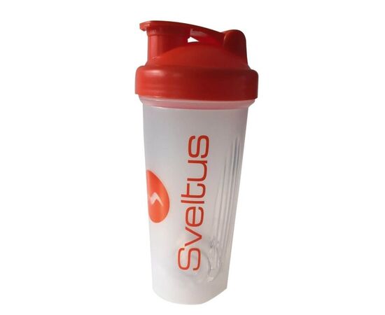 Bottle Shaker SVELTUS 600 ml red