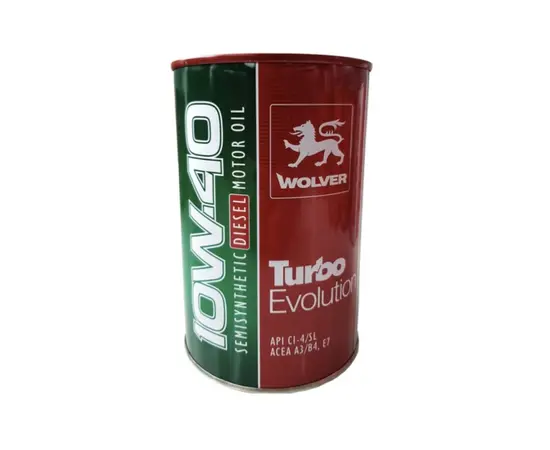 Engine oil Wolver Turbo Evolution SAE 10W-40 1 l