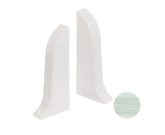 Cap for plinth VOX PVC Smart Flex BF-5130 oak bianco 2 pc.
