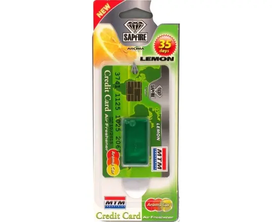 Ароматизатор  Aroma Car CREDIT CARD  Lemon 4ml