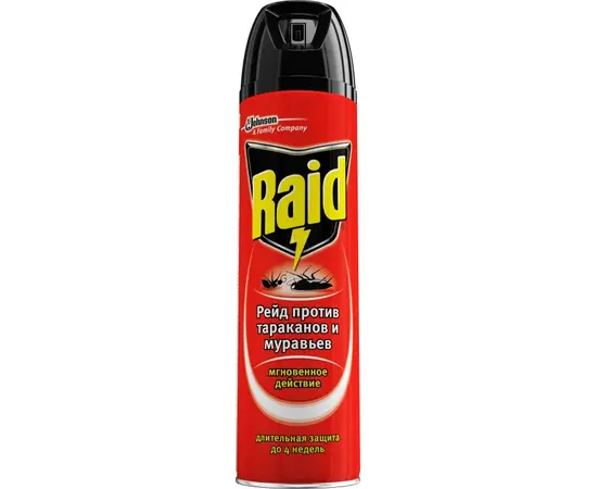 Aerosol against cockroaches and ants Raid 300 ml