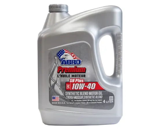 Motor oil Abro Premium Synthetic Blend Sae 10W-40 4 l (MO-SB-10-40-SNP-4L-F)