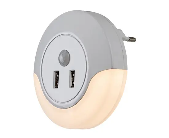 Ночник зарядка с сенсором Rabalux Dembo 13.9W 3000K USB белый 76012