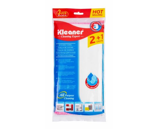 სამზარეულოს პირსახოცი Kleaner 3 ც