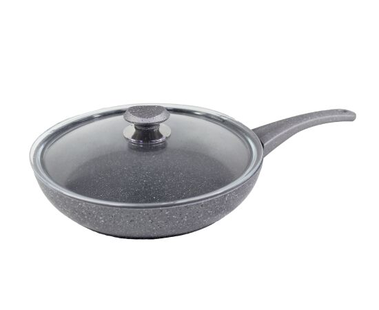 Сковорода с крышкой OMS GRANIT 25125 24x5.5 см 1.9 л