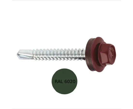 სახურავის ჭანჭიკი Wkret-met WF-48035-RAL 6020 250ც