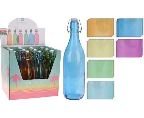 Glass bottle Koopman 1l 6ASS