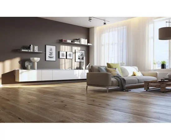 Паркетная доска Polarwood  Дуб PREMIUM 138 COTTAGE LOC 14x138x2000mm pack:2,20m2