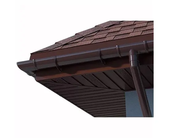 ღარის კრონშტეინი Technonicol 125/82 PVC ყავისფერი