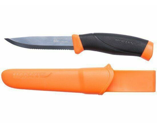 Knife Morakniv Companion Hi-Vis Orange Serrated