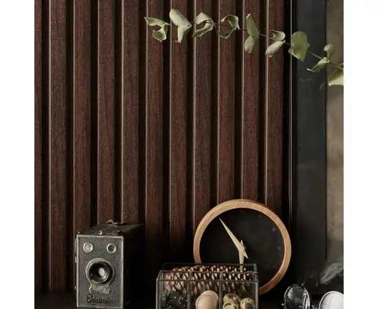 ლამელის პანელი VOX Profile Linerio L-Line Chocolate 2650x122x21 მმ
