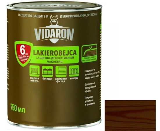Wood impregnation Vidaron Lakobeyc 750 ml L09 indian rosewood
