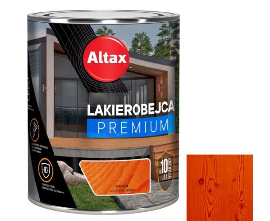 Azure thick-layer Altax Premium mahogany 0.75 l