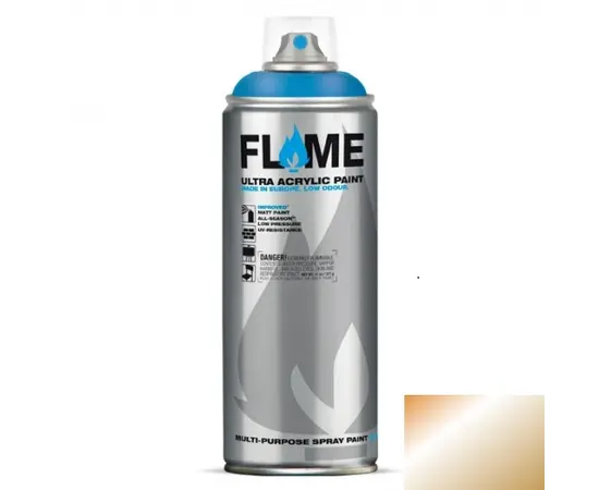 Краска-спрей FLAME FB906 золотистый 400 мл