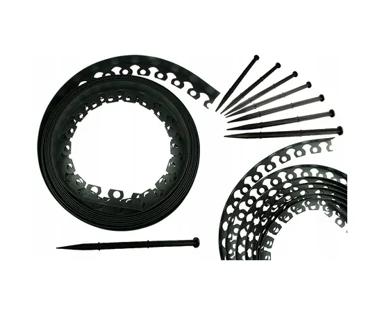 Garden border EASY BORDER SET Bradas 38mm graphite