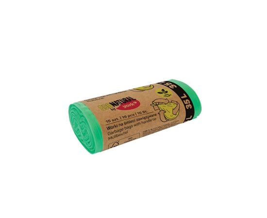 Пакеты для мусора York ECO 4023 35л 15 шт.