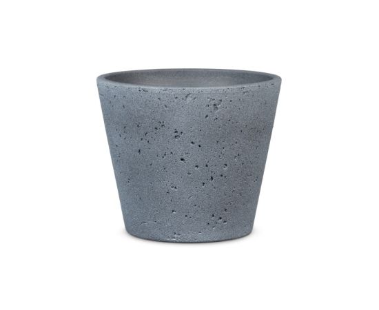 Ceramic flower pot Scheurich 701/24 COVER-POT DARK STONE