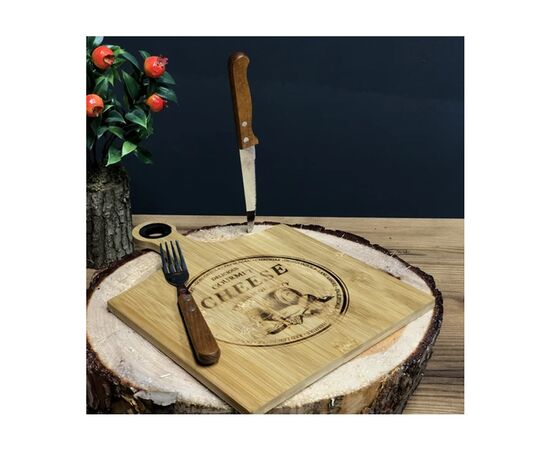 Steak knife and fork Rooc 7389 STK04 22 cm