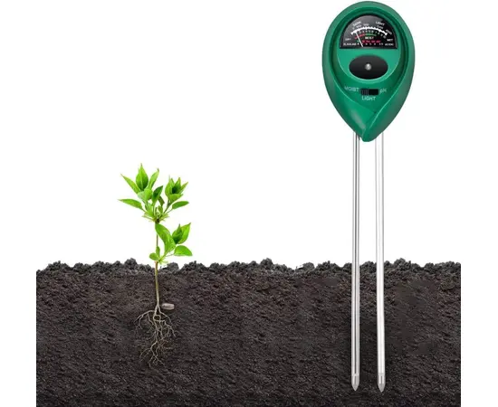 Meter of soil acidity, moisture, light 126-03