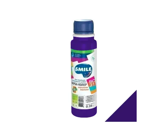 საღებავი-კოლერი Smile SC-31 350 გ იისფერი
