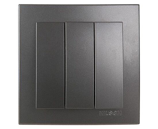 Switch Nilson TOURAN 24161066 3 key anthracite