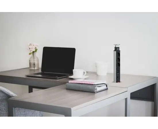 Extension tower 3 Brennenstuhl 2m 2 USB 2 RJ45